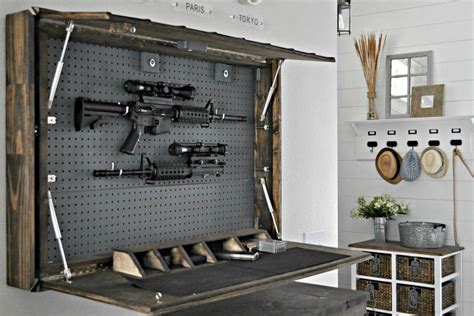 diy steel gun cabinet|build cabinet around gun safe.